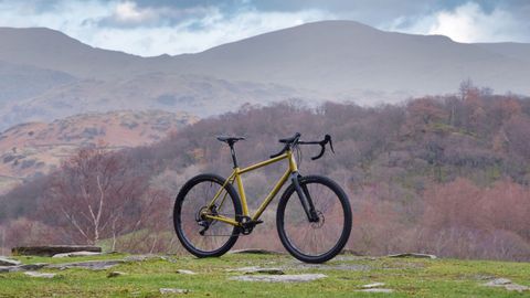 Hand-built steel ride feel